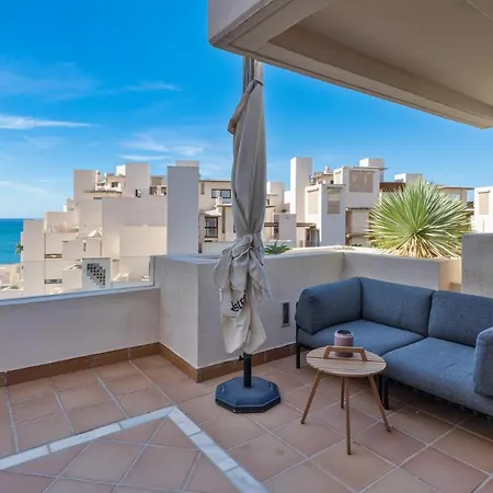 Beachfront Bahia La Plata Private Pool Penthouse By Costarentals - Ref M13 Apartment Estepona